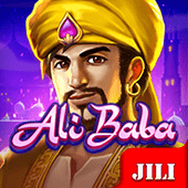 Ali Baba treasure cave slot cover with gold coins