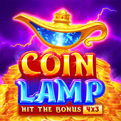 Coin Lamp glowing genie lamp slot cover