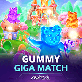 Gummy Giga Match candy grid slot cover