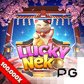 Lucky Neko cat figurine slot cover
