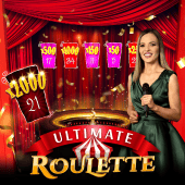 Ultimate Roulette live dealer wheel cover